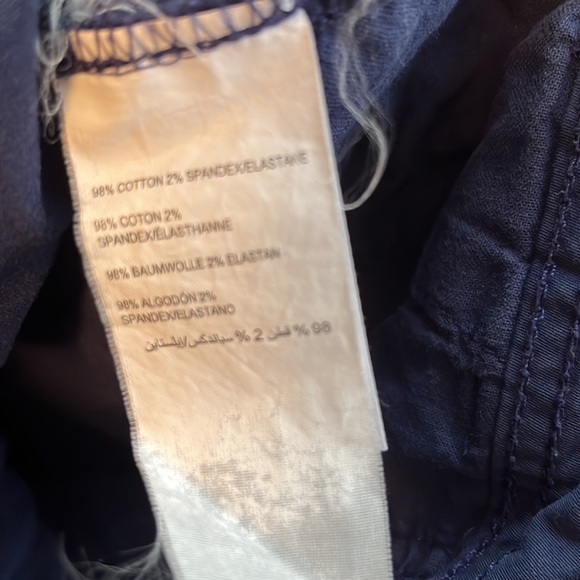 Blue cotton pants. - Picture 4 of 5